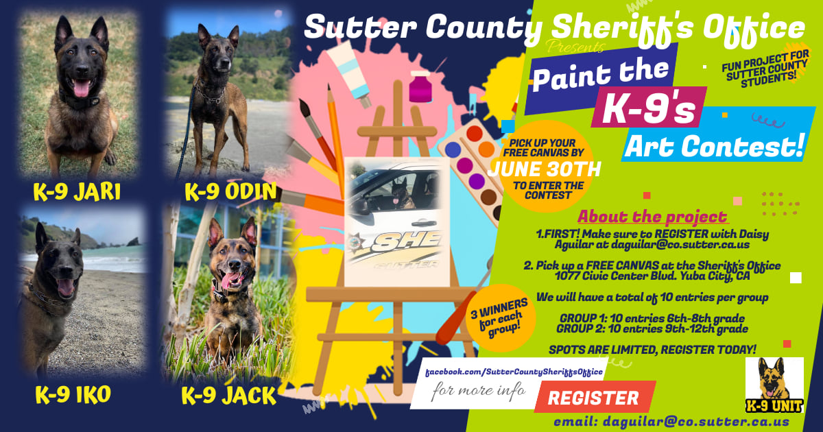 Paint the K-9s Art Contest 2021 -01